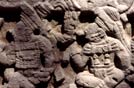Honduras, bassorilievi Maya a Copan