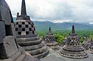 Tempio buddista di Borobudur, Java, Indonesia
